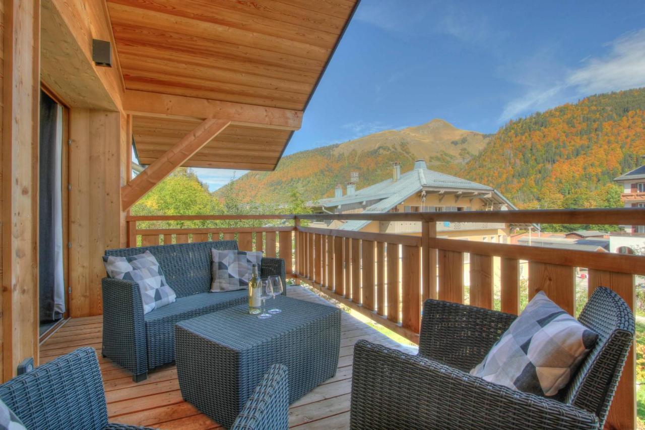 Ferienwohnung Les Bailicimes Morzine Exterior foto