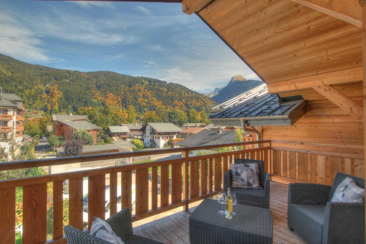 Ferienwohnung Les Bailicimes Morzine Exterior foto